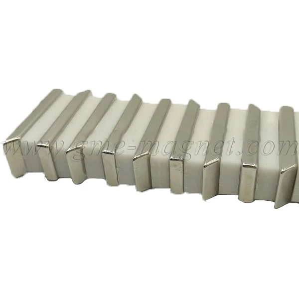 45 درجة ميتري F15.5x 5 × 40 مم كتلة مغناطيس مغناطيس ندفيب