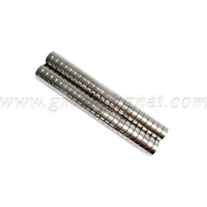 أقراص مغناطيسية NiCuNi لحقيبة خزان الزيت والوقود N42 D9.525*3.175mm